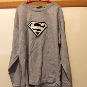 Kid’s Superman Long Sleeve Shirt